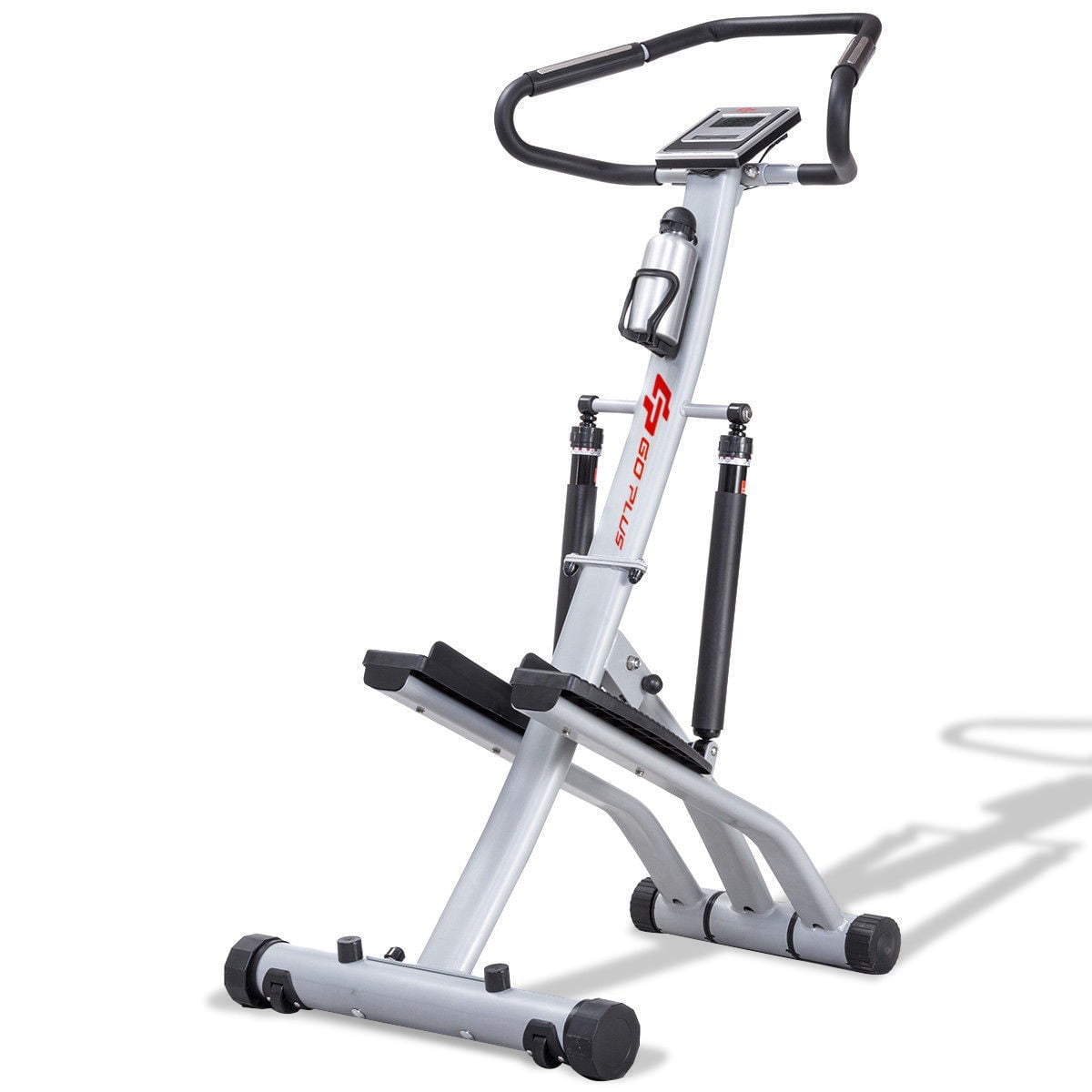 Folding Climbing Stepper Exercise Machine with Handle Bar