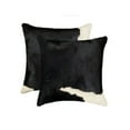 thumbnail image 2 of 18" x 18" x 5" Black And White  Pillow 2 Pack, 2 of 4