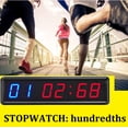thumbnail image 4 of Btbsign 1.8'' LED Interval Workout Timer Countdown Stopwatch, 4 of 7
