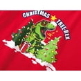 thumbnail image 6 of Beezizac Family Matching Christmas Pajamas for girls/boys Holiday Dinosaur Plaid Cotton Kids PJ Sets Size 10, 6 of 7