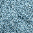 thumbnail image 1 of oneOone Viscose Jersey Medium Blue Fabric Abstract Quilting Supplies Print Sewing Fabric By The Yard 60 Inch Wide, 1 of 4
