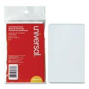 Universal Clear Laminating Pouches 5 mil Index/Photo 5 1/2 x 3 1/2 25/Pack 84679