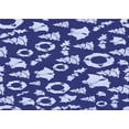 thumbnail image 1 of Ahgly Company Machine Washable Indoor Rectangle Transitional Cobalt Blue Area Rugs, 8' x 10', 1 of 7
