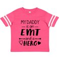 thumbnail image 3 of Inktastic My Daddy is an EMT and a Hero Boys or Girls Toddler T-Shirt, 3 of 5