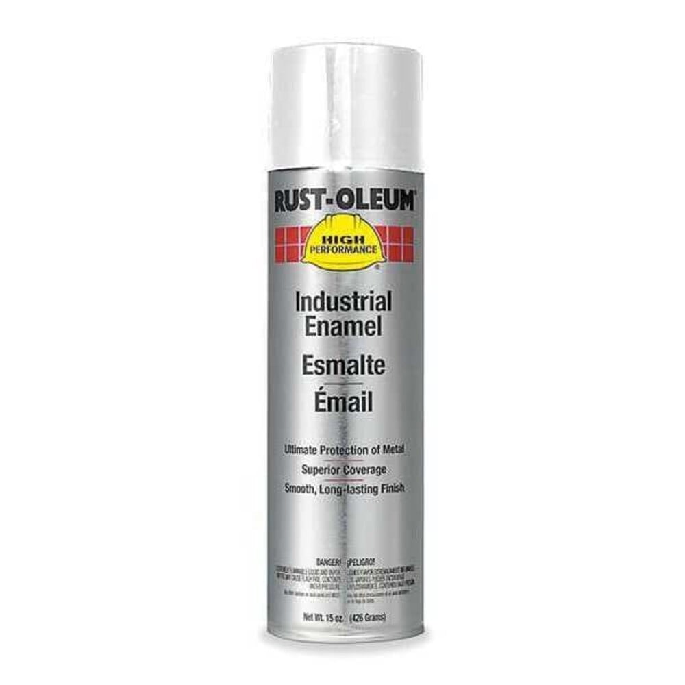 Rust Preventative Spray Paint, Safety Orange, Gloss, Solvent, 15 oz V2155838