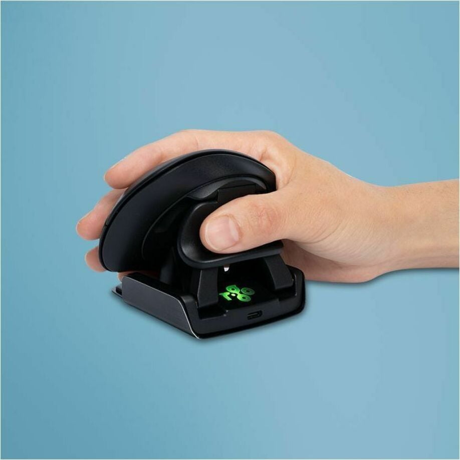 R-Go Twister ergonomic ambidextrous mouse - vertical mouse right & left handed, bluetooth & wired. Foldable, with patented break indicator
