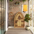thumbnail image 6 of Bobasndm Playhouse Decoration Door Self-Assembly 1 Set Artificial Mini Ladder Fence Fairy Door Micro Landscape Creative for Dollhouse, 6 of 7