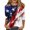 z06-Red, variant on ibiyuan America 250 Shirt Womens T Shirts Cotton Crew 250th Anniversary Usa Holiday Short Sleeve Independence Day Womens Shirts Womens Long Sleeve Tops