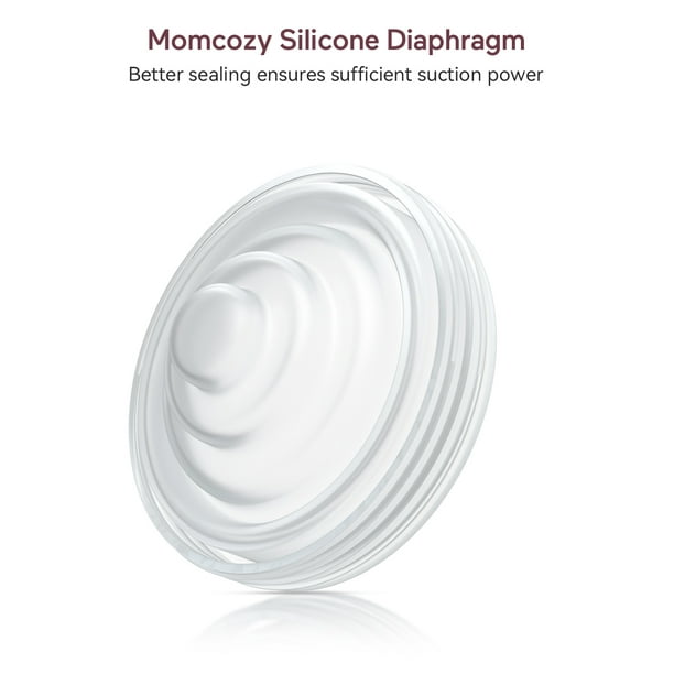 Momcozy Diafragma de Silicona Compatible con Momcozy M5, Accesorios de Repuesto Originales M5, Paquete de 2