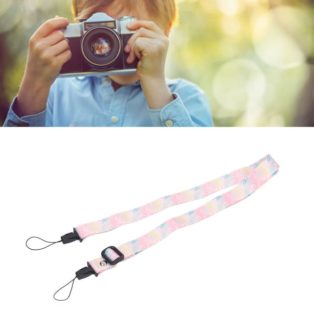 Sangle d'Appareil Photo, Motif Imprimé 1,2m Sangle de Cou Réglable, Sangle d'Épaule Multifonctionnelle Durable pour Mini 12 11 8 9 Appareil Photo