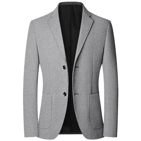 Yindaity Mens Floral Suit Jacket Slim Fit Stylish Blazer Dinner Party Prom Wedding Tuxedo Jacket Black Suit Jacket for Men (Grey,170)