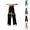 Black, variant on Jeans for Women Y2k Gradient Tie Dye Ripped Distressed Casual Denim Pants with Pockets Streetwear