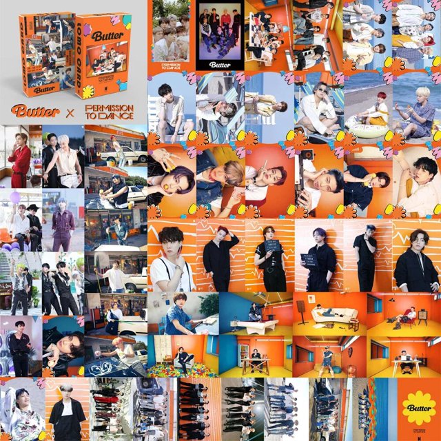 Tarjetas fotográficas de cara de JIMIN de Kpop Idol, tarjetas de Impresión de fotos HD Ablum, imágenes para regalos de colección de fanáticos, 55 piezas por juego