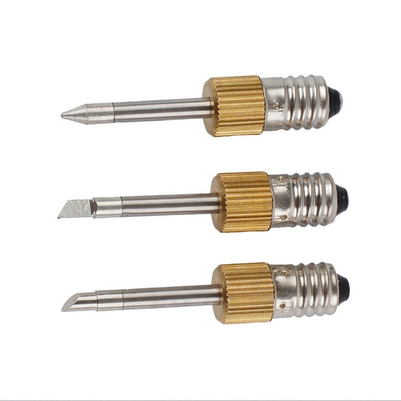 1Pc E10 Interface Soldering Iron Tips With Sponge Welding Soldering Tips Usb Soldering Iron Set B C K Type Head Replacements 3Pcs Smile Home