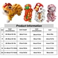 thumbnail image 2 of Traditional Lion Dance Pet Costume, Festive Dog and Cat Cosplay Apparel, Soft and Breathable Animal Outfit for Seasonal Celebrations, 2 of 5
