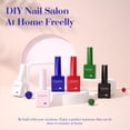 thumbnail image 2 of Set de esmaltes de uñas en gel CANNI, 6 colores clásicos, 9 ml, UV y LED Soak-Off, 2 of 6