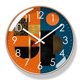 thumbnail image 1 of Reloj de pared moderno abstracto de 30 cm de cuarzo que no hace tictac, 1 of 1