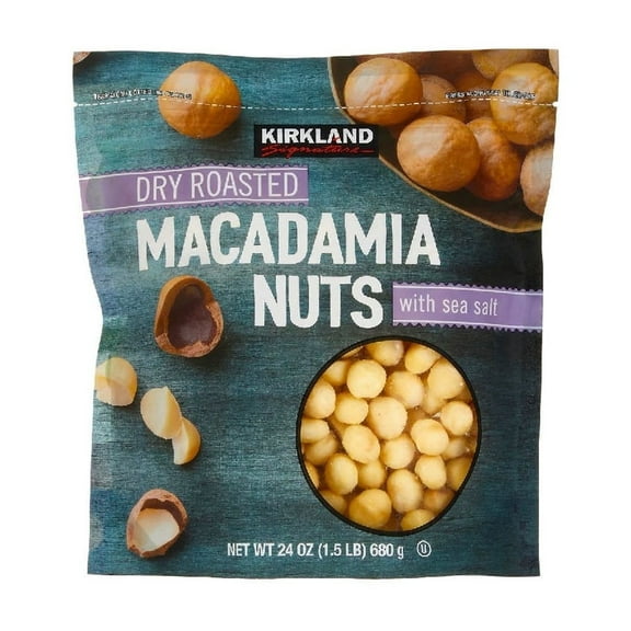 Kirkland Signature Macadamia Nuts, Honey Roasted, 24 oz