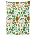 thumbnail image 3 of Ambesonne Celebration Tablecloth Rectangular Table Cover, Irish Party, 52"x70", Multicolor, 3 of 4