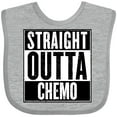 thumbnail image 3 of Inktastic Straight Outta Chemo Boys or Girls Baby Bib, 3 of 4