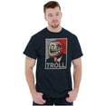 thumbnail image 4 of Troll Face Meme Big Smiley Internet Men's Graphic T Shirt Tees Brisco Brands S, 4 of 4