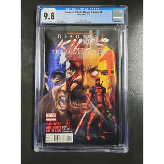 Deadpool Kills the Marvel Universe #1 - CGC 9.8 Comic Book
