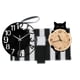 thumbnail image 2 of Reloj de pared grande,Reloj de pared acrílico silencioso de estilo moderno.,Reloj de pared,Reloj de pared decorativo para baño y dormitorio.,Reloj de pared de gato silencioso y sin, 2 of 8