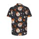 thumbnail image 4 of Blusa y camisa de manga corta con cuello vuelto para hombre Camisa de manga corta con estampado navideño para hombre Tops casuales con cuello vuelto Camisa Blusa Tops para hombre, 4 of 5