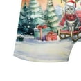 thumbnail image 5 of Merry Christmas Santa Reindeer Antlers American Shorthair Sleigh Xmas Winter Holiday All Over Print Boxer Briefs Underwear for Men Dad Cat Lover Kitten Owner Gifts - 00023, 5 of 6