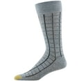 thumbnail image 4 of GOLDTOE Edition Mens Conversational Crew Socks, 3-Pack, 4 of 4