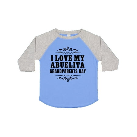 

Inktastic Grandparents Day I Love My Abuelita Gift Toddler Boy or Toddler Girl T-Shirt