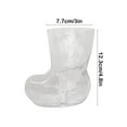 thumbnail image 3 of Novelty Boot Shaped Beer Mug Glass For Cold Drinks Cocktails Transparent Crystal Shoe Design Drinkware For Home Kitchen Bar Decor, 3 of 6
