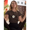 thumbnail image 2 of Lets Your Soul Shine Daisy T-Shirt Women -Image by Shutterstock, Female Medium, 2 of 4