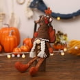 thumbnail image 6 of Home Decor Turkey Couple Doll Thanksgiving Decorations Exquisite Turkey Plush Doll Kit B, 6 of 9