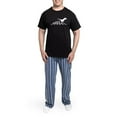 thumbnail image 5 of CafePress - Eaten By Dinosaur Men's Dark Pajamas - Men's Dark Loose Fit Cotton Pajama Set, 5 of 7
