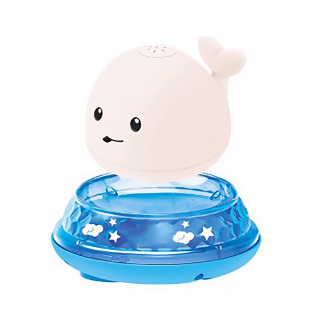Vogacara Juguete de baño con rociador de agua para bebé, juguete de rociador de inducción automático eléctrico con forma de ballena Juguetes Educativos No. 4 Vogacara FN003392-04