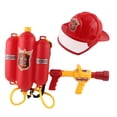 thumbnail image 3 of Juego de juguetes de agua con pulverizador de bomberos para actividades al libre, correa de hombro ajustable, pulverizador de agua para niños,, 3 of 9