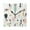 Gold, variant on 7.78in Party Element Decoration Square Wall and Table Clock Dual Use Vintage Design in Black or Gold