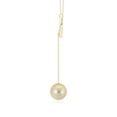 thumbnail image 2 of ANGARA Golden South Sea Cultured Pearl Lariat-Style Heart Necklace in 14K Yellow Gold for Women | June Birthstone, Birthday, Anniversary, Jewelry Gift for Women | Pearl Necklace, 2 of 8
