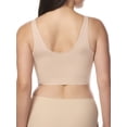 thumbnail image 4 of Cupid Women's Firm Control Shapewear, Top Shaping Scoop Neck Lounge Bra, Sizes S-2XL, 4 of 8