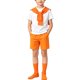 thumbnail image 2 of Odeerbi Niños 4 Piezas Preppy Traje Manga Corta Camiseta + Traje Pantalones Cortos + Chal + Calcetines Escenario Conjunto de Rendimiento, 2 of 8