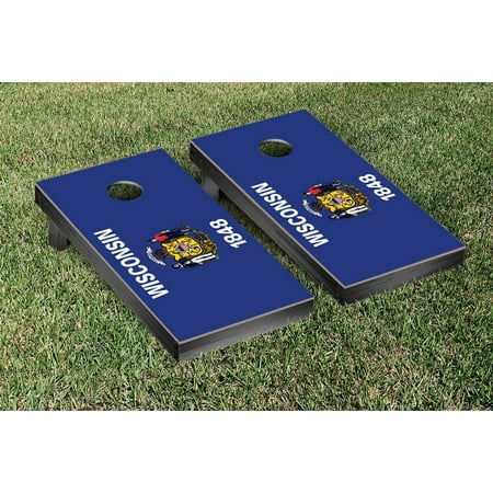 Wisconsin Flag Cornhole Bean Bag Toss Game
