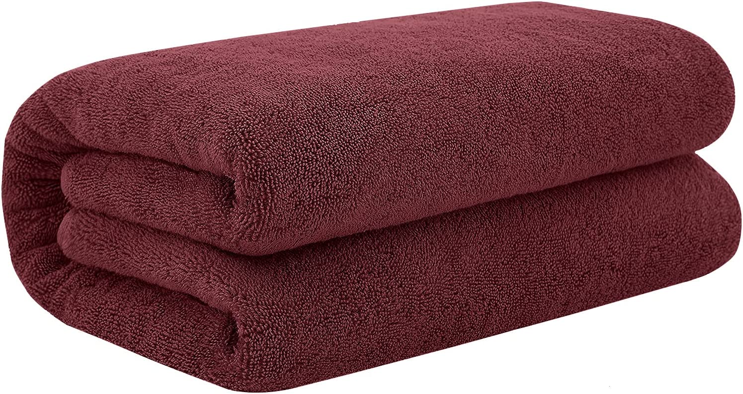 DAN RIVER 100 Cotton Bath Sheet Jumbo Size Soft Bath Sheets