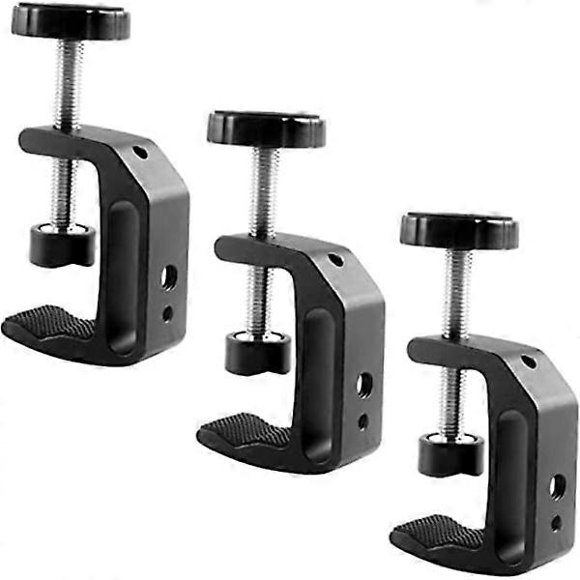 3PCS aluminum alloy fixed desktop fixture fixed flash camera tripod photog