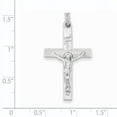 thumbnail image 2 of Beautiful 14k White Gold INRI Crucifix Charm, 2 of 2