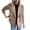Gray, variant on Pyhlmscde Women's Lapel Knitted Patchwork Sleeve Casual Coat Cropped Double Breasted Suit Sweater For Women, lightweight trench coat women, short trench coats for women, jackets for women