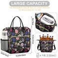 thumbnail image 5 of Pioneer Flower Floral Print Pattern Womens Lunch Box for Work,Insulated Large Lunch Bag for Tween and Teen,Loncheras Para Mujer,Leakproof Adult Lunch Bag for Work,Beach,Travel,Picnic,Camping, 5 of 7