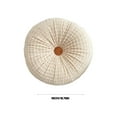 thumbnail image 3 of Patio Seat Cushions Car Seat Cushions for Driving Simple Solid Color Window Mat Futuan Dining Chair office Cushion Sofa Round Backrest Soft Skin Not Easy To Deform 16x16In, 3 of 7