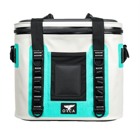 UPC: 0840186501553 | Orca Walker 20 Soft-Sided Cooler  One Size  Seafoam Blue and White  Holds 20 cans