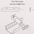thumbnail image 3 of Martyr Anode Bennett Trim Tab Kit 2/CD CMBNT1AKITZ, 3 of 3